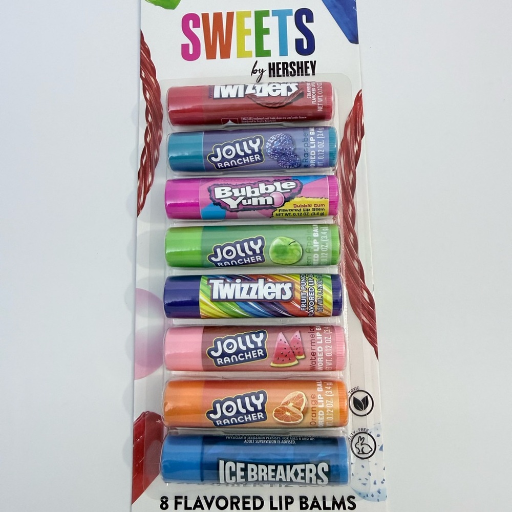 Hershey Sweets Flavored Lip Balm Set - 8 Pack